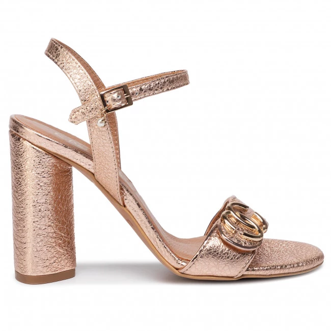 R.Polański Mules Et Sandales Sandales R.POLAŃSKI - 0874 Szampański Kryształ Or 2 R.Polański Mules Et Sandales Sandales R.POLAŃSKI - 0874 Szampański Kryształ Or – Image 2