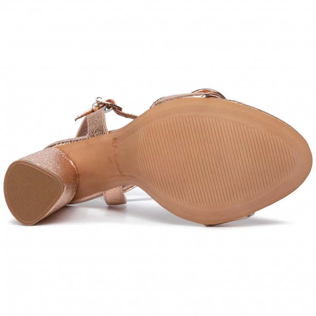 R.Polański Mules Et Sandales Sandales R.POLAŃSKI - 0874 Szampański Kryształ Or 4 R.Polański Mules Et Sandales Sandales R.POLAŃSKI - 0874 Szampański Kryształ Or – Image 4