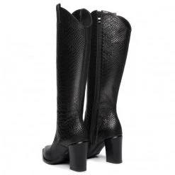 R.Polański Bottes Et Autres Bottes R.POLAŃSKI - 1030 Czarny Lico Croko Noir 8 R.Polański Bottes Et Autres Bottes R.POLAŃSKI - 1030 Czarny Lico Croko Noir -R.Polański Soldes Magasin 0000206421999 03 dp