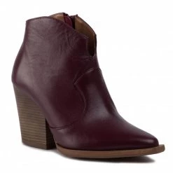 R.Polański Bottes Et Autres Bottines R.POLAŃSKI - 1026 Bordo Lico Bordeaux