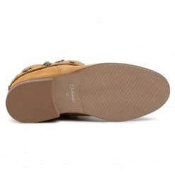 R.Polański Bottes Et Autres Bottines R.POLAŃSKI - 1027 Camel Zamsz Marron -R.Polański Soldes Magasin 0000206440488 03 kb