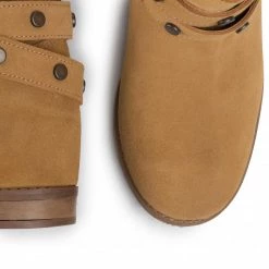 R.Polański Bottes Et Autres Bottines R.POLAŃSKI - 1027 Camel Zamsz Marron -R.Polański Soldes Magasin 0000206440488 05 kb