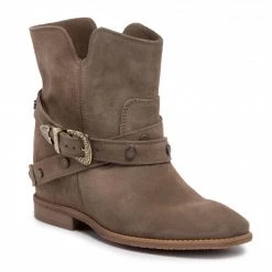 R.Polański Bottes Et Autres Bottines R.POLAŃSKI - 1027 Taupe Zamsz 474 Gris