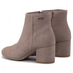 R.Polański Bottes Et Autres Bottines R.POLAŃSKI - 0882 Cappucino 42 Zamsz Beige -R.Polański Soldes Magasin 0000206479983 04 pc