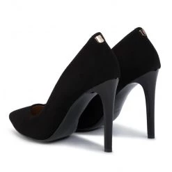 R.Polański Chaussures Basses Talons Aiguilles R.POLAŃSKI - 1040 Czarny Zamsz Noir -R.Polański Soldes Magasin 0000206729101 03 mg