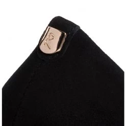 R.Polański Chaussures Basses Talons Aiguilles R.POLAŃSKI - 1040 Czarny Zamsz Noir -R.Polański Soldes Magasin 0000206729101 05 mg