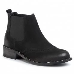 R.Polański Bottes Et Autres Bottines Chelsea R.POLAŃSKI - 0952 Czarny Nubuk Noir