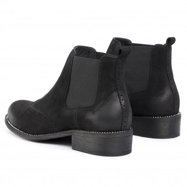 R.Polański Bottes Et Autres Bottines Chelsea R.POLAŃSKI - 0952 Czarny Nubuk Noir 3 R.Polański Bottes Et Autres Bottines Chelsea R.POLAŃSKI - 0952 Czarny Nubuk Noir – Image 3
