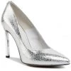 R.Polański Chaussures Basses Talons Aiguilles R.POLAŃSKI - 0808 Srebny Snake Argent
