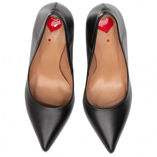 R.Polański Chaussures Basses Talons Aiguilles R.POLAŃSKI - 1048 Czarny Lico Noir 5 R.Polański Chaussures Basses Talons Aiguilles R.POLAŃSKI - 1048 Czarny Lico Noir – Image 5