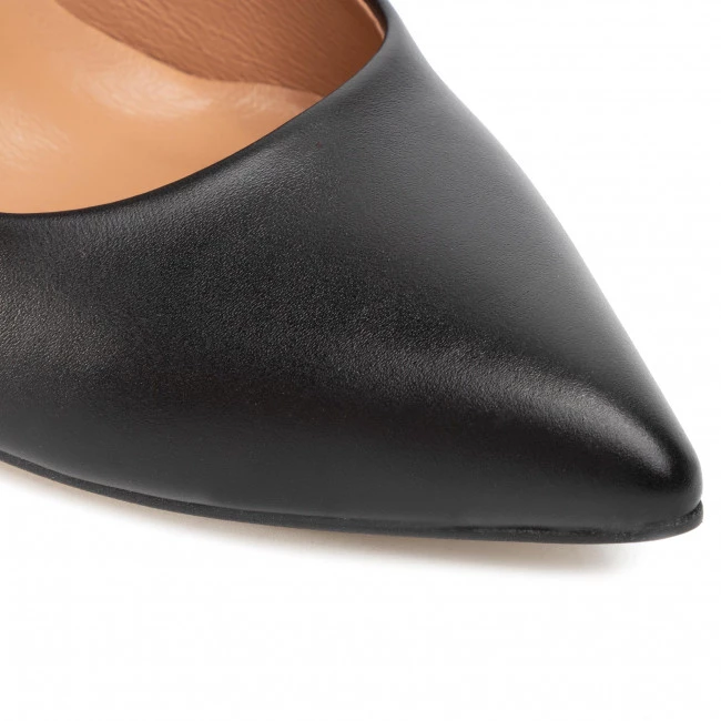 R.Polański Chaussures Basses Talons Aiguilles R.POLAŃSKI - 1048 Czarny Lico Noir 6 R.Polański Chaussures Basses Talons Aiguilles R.POLAŃSKI - 1048 Czarny Lico Noir – Image 6