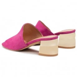 R.Polański Mules Et Sandales Mules / Sandales De Bain R.POLAŃSKI - 0940 Magnolia Zamsz Rose -R.Polański Soldes Magasin 0000207025806 04 pa