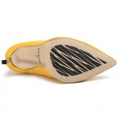 R.Polański Chaussures Basses Talons Aiguilles R.POLAŃSKI - 1044 Żółty Zamsz Jaune -R.Polański Soldes Magasin 0000207030138 03 dp