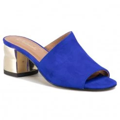 R.Polański Mules Et Sandales Mules / Sandales De Bain R.POLAŃSKI - 0940 Chaber Zamsz Bleu Marine