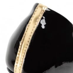 R.Polański Chaussures Basses Talons Aiguilles R.POLAŃSKI - 1044 Czarny Lakier Noir -R.Polański Soldes Magasin 0000207030398 06 ws