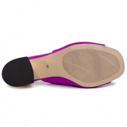 R.Polański Mules Et Sandales Mules / Sandales De Bain R.POLAŃSKI - 0940 Fuksja Zamsz Violet -R.Polański Soldes Magasin 0000207030473 03 wj