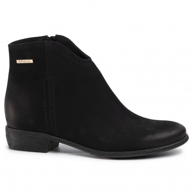 R.Polański Bottes Et Autres Bottines R.POLAŃSKI - 1062 Czarny Nubuk Noir 2 R.Polański Bottes Et Autres Bottines R.POLAŃSKI - 1062 Czarny Nubuk Noir – Image 2
