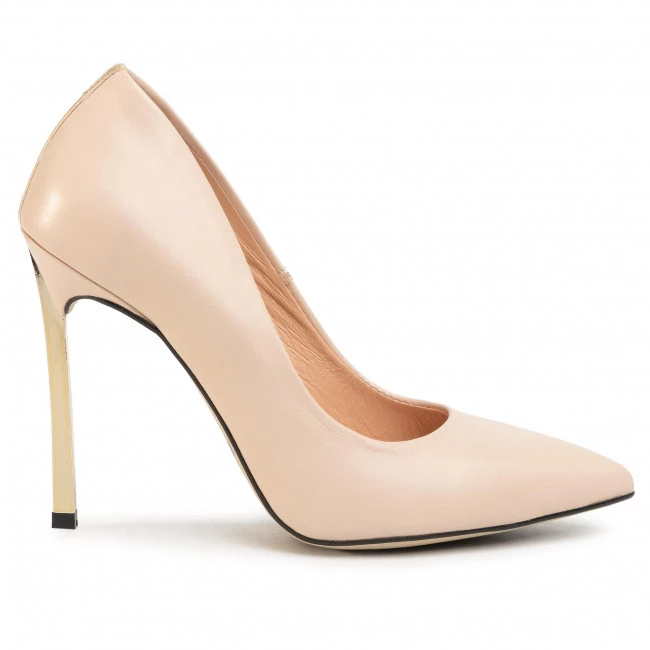 R.Polański Chaussures Basses Talons Aiguilles R.POLAŃSKI - 1044 Beż Lico Beige 2 R.Polański Chaussures Basses Talons Aiguilles R.POLAŃSKI - 1044 Beż Lico Beige – Image 2