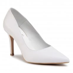 R.Polański Chaussures Basses Talons Aiguilles R.POLAŃSKI - 1042 Biały Lico Blanc