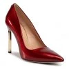 R.Polański Chaussures Basses Talons Aiguilles R.POLAŃSKI - 0808 Bordo Lakier Bordeaux