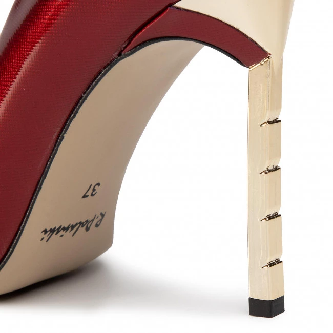 R.Polański Chaussures Basses Talons Aiguilles R.POLAŃSKI - 0808 Bordo Lakier Bordeaux 6 R.Polański Chaussures Basses Talons Aiguilles R.POLAŃSKI - 0808 Bordo Lakier Bordeaux – Image 6