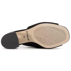 R.Polański Mules Et Sandales Mules / Sandales De Bain R.POLAŃSKI - 0940 Czarny Zamsz Noir -R.Polański Soldes Magasin 0000207152380 04 ki