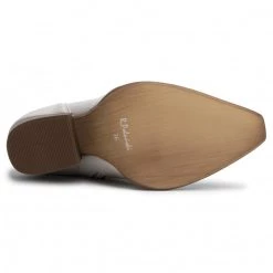 R.Polański Bottes Et Autres Bottes R.POLAŃSKI - 1086 Złoty Przecierany Blanc -R.Polański Soldes Magasin 0000207187405 04 pac