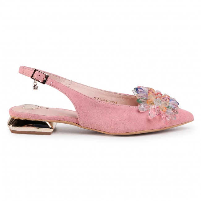 R.Polański Mules Et Sandales Sandales R.POLAŃSKI - 1015 Różowy Zamsz Rose 2 R.Polański Mules Et Sandales Sandales R.POLAŃSKI - 1015 Różowy Zamsz Rose – Image 2