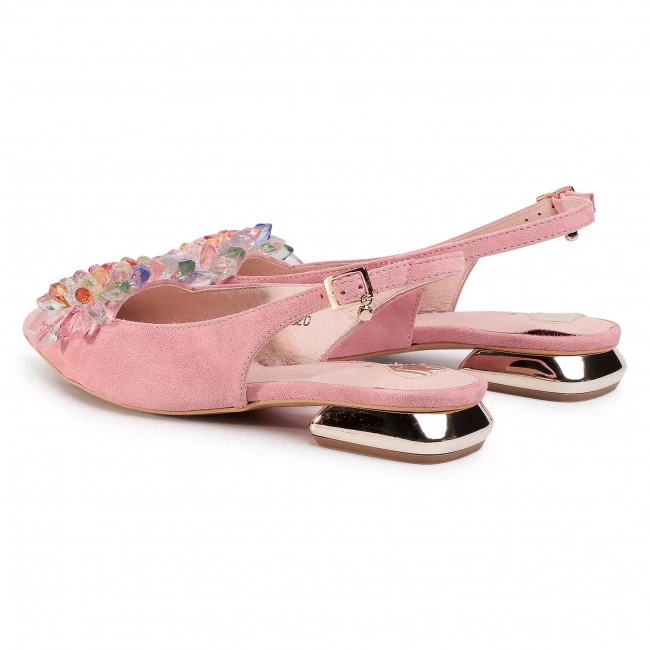 R.Polański Mules Et Sandales Sandales R.POLAŃSKI - 1015 Różowy Zamsz Rose 3 R.Polański Mules Et Sandales Sandales R.POLAŃSKI - 1015 Różowy Zamsz Rose – Image 3