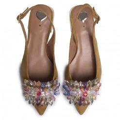 R.Polański Mules Et Sandales Sandales R.POLAŃSKI - 1015 Yellow Zamsz Jaune -R.Polański Soldes Magasin 0000207220102 05 pac 1 1