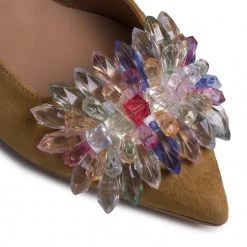 R.Polański Mules Et Sandales Sandales R.POLAŃSKI - 1015 Yellow Zamsz Jaune -R.Polański Soldes Magasin 0000207220102 06 pac 1 1