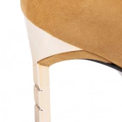 R.Polański Chaussures Basses Talons Aiguilles R.POLAŃSKI - 0808 Yellow Zamsz Jaune -R.Polański Soldes Magasin 0000207221512 6 1