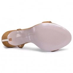 R.Polański Mules Et Sandales Sandales R.POLAŃSKI - 1074 Yellow Zamsz Jaune -R.Polański Soldes Magasin 0000207249509 04 ks