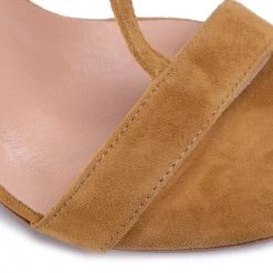 R.Polański Mules Et Sandales Sandales R.POLAŃSKI - 1074 Yellow Zamsz Jaune -R.Polański Soldes Magasin 0000207249509 05 ks