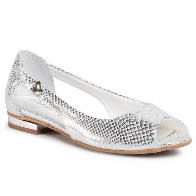 Chaussures Basses R.Polański - 1098 Argent Argent 1 Chaussures Basses R.Polański - 1098 Argent Argent