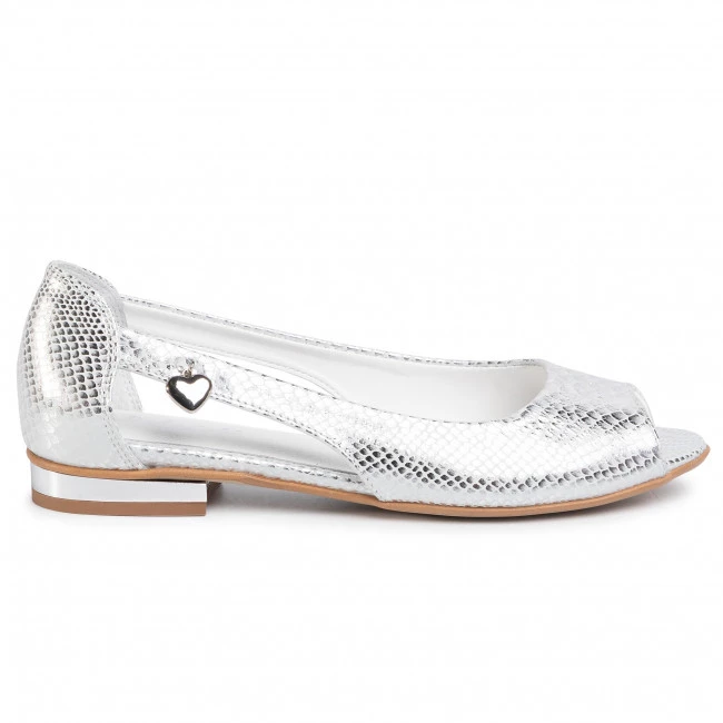 Chaussures Basses R.Polański - 1098 Argent Argent 2 Chaussures Basses R.Polański - 1098 Argent Argent – Image 2