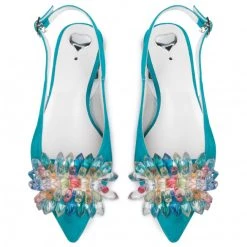 R.Polański Mules Et Sandales Sandales R.POLAŃSKI - 1015 Turkus Zamsz Bleu 10 R.Polański Mules Et Sandales Sandales R.POLAŃSKI - 1015 Turkus Zamsz Bleu -R.Polański Soldes Magasin 0000207285019 04 wj