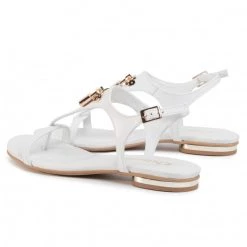 R.Polański Mules Et Sandales Sandales R.POLAŃSKI - 1100 Biały Lico Blanc -R.Polański Soldes Magasin 0000207294271 04 mg