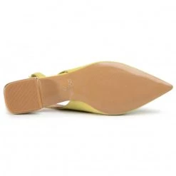 R.Polański Mules Et Sandales Sandales R.POLAŃSKI - 1017 Limonka Zamsz Jaune -R.Polański Soldes Magasin 0000207299467 04 sw