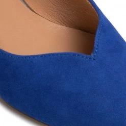 R.Polański Chaussures Basses R.POLAŃSKI - 1006 Chaber Zamsz Bleu -R.Polański Soldes Magasin 0000207312364 06 ts