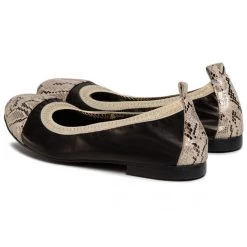 R.Polański Chaussures Basses Ballerines R.POLAŃSKI - 1101 Noir Noir -R.Polański Soldes Magasin 0000207312524 04 ki