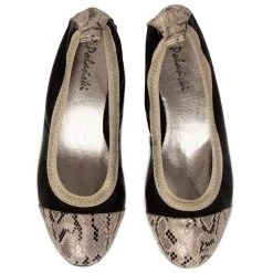 R.Polański Chaussures Basses Ballerines R.POLAŃSKI - 1101 Noir Noir -R.Polański Soldes Magasin 0000207312524 05 ki