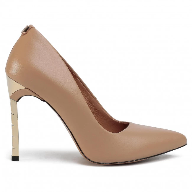 R.Polański Chaussures Basses Talons Aiguilles R.POLAŃSKI - 0808 Camel Lico Marron 2 R.Polański Chaussures Basses Talons Aiguilles R.POLAŃSKI - 0808 Camel Lico Marron – Image 2