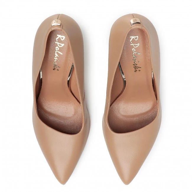 R.Polański Chaussures Basses Talons Aiguilles R.POLAŃSKI - 0808 Camel Lico Marron 4 R.Polański Chaussures Basses Talons Aiguilles R.POLAŃSKI - 0808 Camel Lico Marron – Image 4