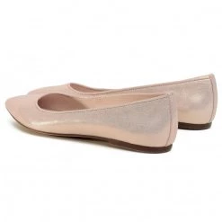 R.Polański Chaussures Basses Ballerines R.POLAŃSKI - 0727 Różowy Grid Rose -R.Polański Soldes Magasin 0000207331730 03 ts