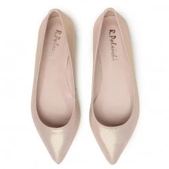 R.Polański Chaussures Basses Ballerines R.POLAŃSKI - 0727 Różowy Grid Rose -R.Polański Soldes Magasin 0000207331730 07 ts