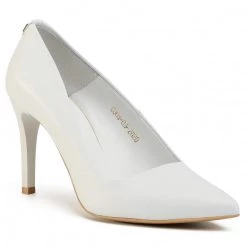 R.Polański Chaussures Basses Talons Aiguilles R.POLAŃSKI - 0760/A Biały Lico Blanc