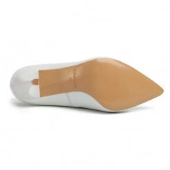 R.Polański Chaussures Basses Talons Aiguilles R.POLAŃSKI - 0760/A Biały Lico Blanc -R.Polański Soldes Magasin 0000207332621 04 ts