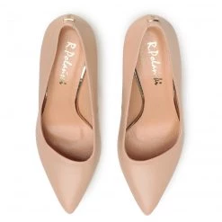 R.Polański Chaussures Basses Talons Aiguilles R.POLAŃSKI - 0760/A Beż Lico Beige -R.Polański Soldes Magasin 0000207333086 07 ts