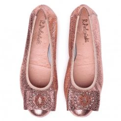 R.Polański Chaussures Basses Ballerines R.POLAŃSKI - 0943 Szampański Kryształ Rose 10 R.Polański Chaussures Basses Ballerines R.POLAŃSKI - 0943 Szampański Kryształ Rose -R.Polański Soldes Magasin 0000207343900 5